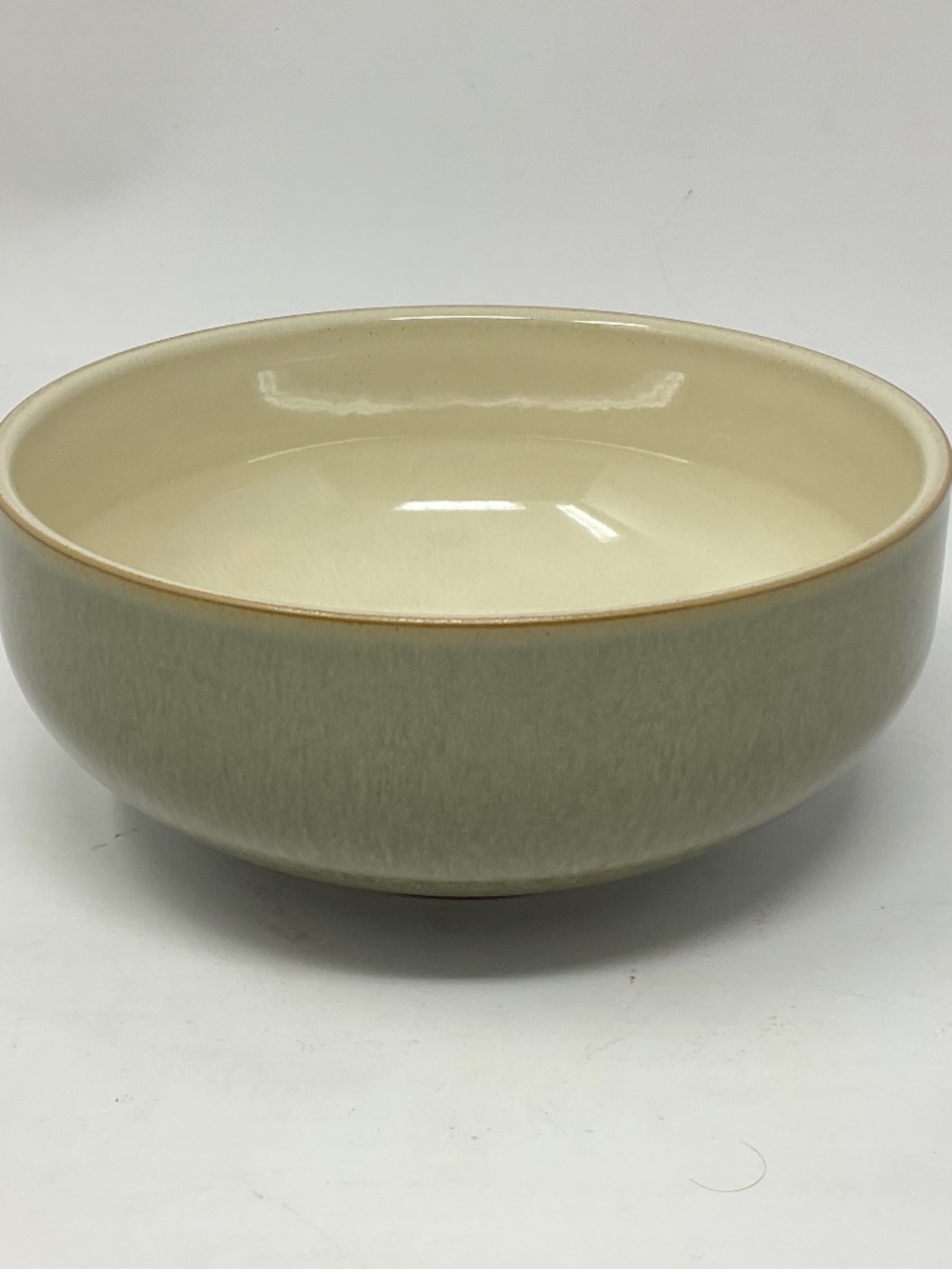 Denby Fire Sage (retired) Stoneware Soup Cereal Bowls (5 available $40 EACH)
